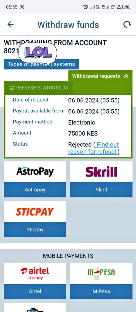 thierry_ke's tweet photo. @Gabriel_gunner2 @Gabriel_gunner2 The same problem with @1xbetkenya_  , https://t.co/hQgfw6mWyM