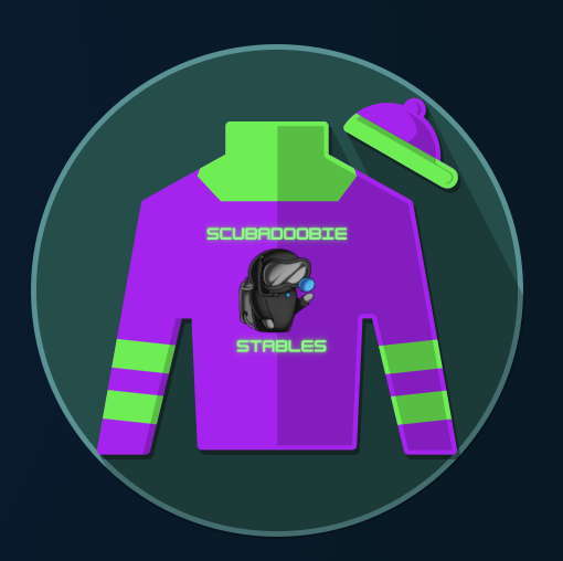 New racing silks are in and ready to debut on the track later this evening in what hopefully are some good race. Can't wait to see them on the podium!