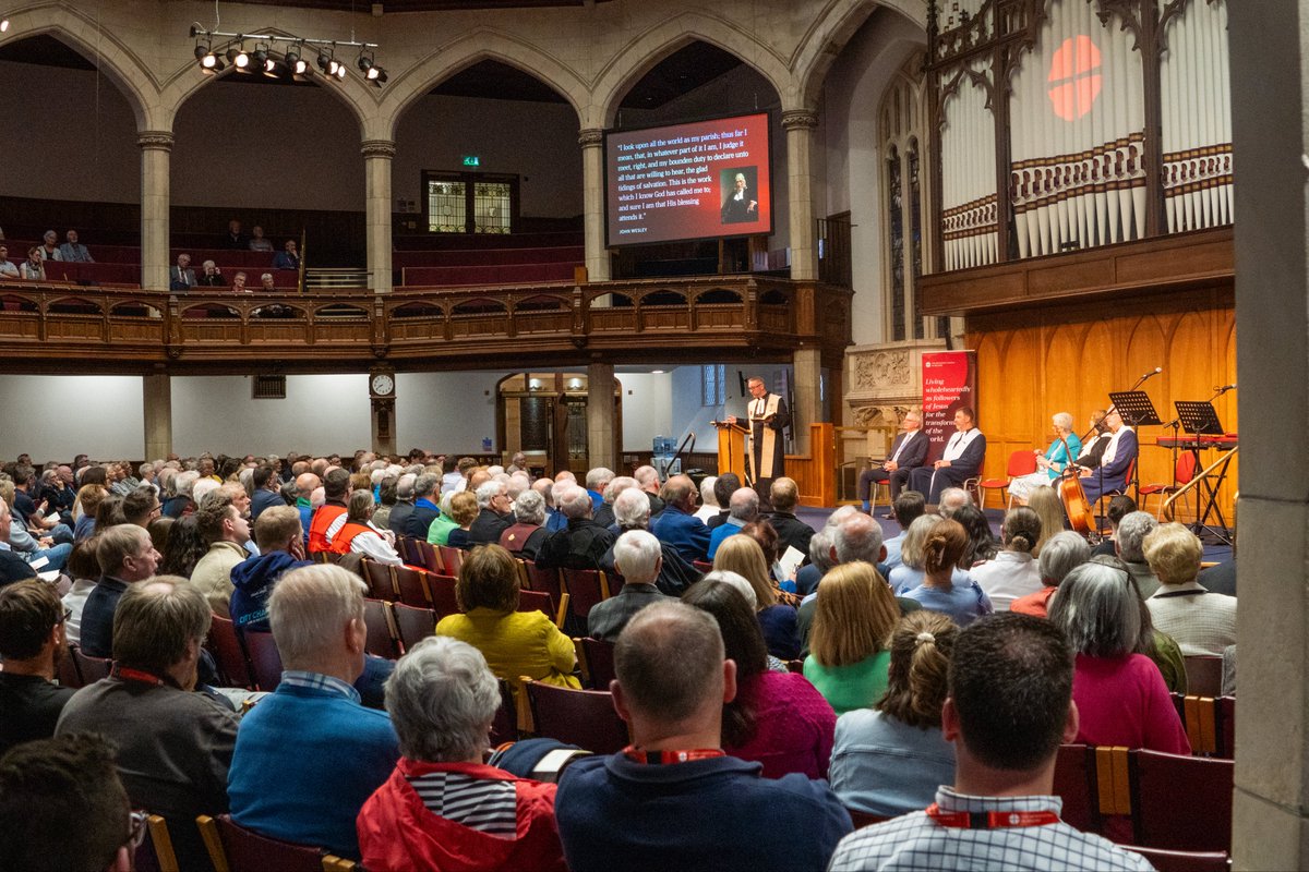 The Installation Service of our new President and Lay Leader took place this evening at Assembly Buildings in Belfast.

You can watch the service in full, and stream Conference 2024 live through to Saturday afternoon on YouTube at: bit.ly/MCI-YT