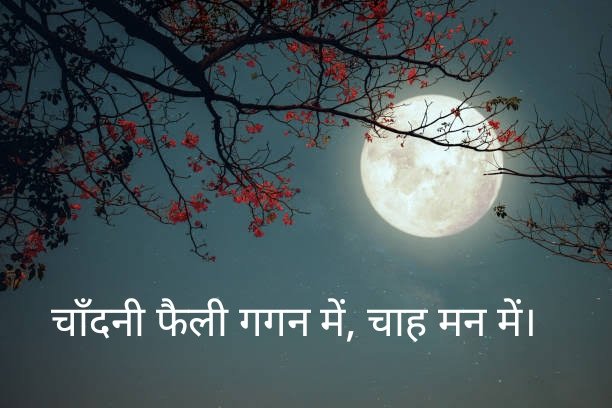 चाँदनी फैली गगन में, #चाह मन में। दिवस में सबके लिए बस एक जग है रात में हर एक की दुनिया अलग है, कल्‍पना करने लगी अब राह मन में; चाँदनी फैली गगन में, चाह मन में ! ~ हरिवंशराय बच्चन #चाह #लेखनी ✍️