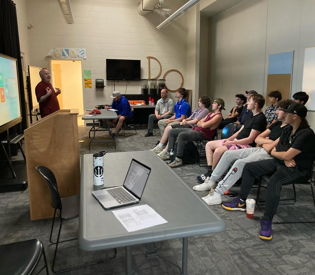 Thanks, <a href="/CoachRadulski/">Tom Radulski</a> from <a href="/Bates_Football/">Bates Football</a> for joining us tonight to talk college recruiting with our guys!