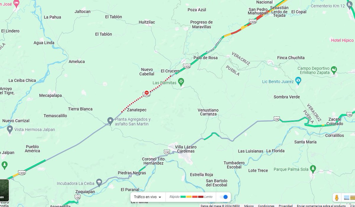 Monitor48910415's tweet photo. Buenas tardes me pueden apoyar con el motivo del cierre en el km 212 Autopista 132D Dirección Xicotepec de Juárez 

@CNAC_GN @GN_Carreteras https://t.co/AwdFYFFFfT