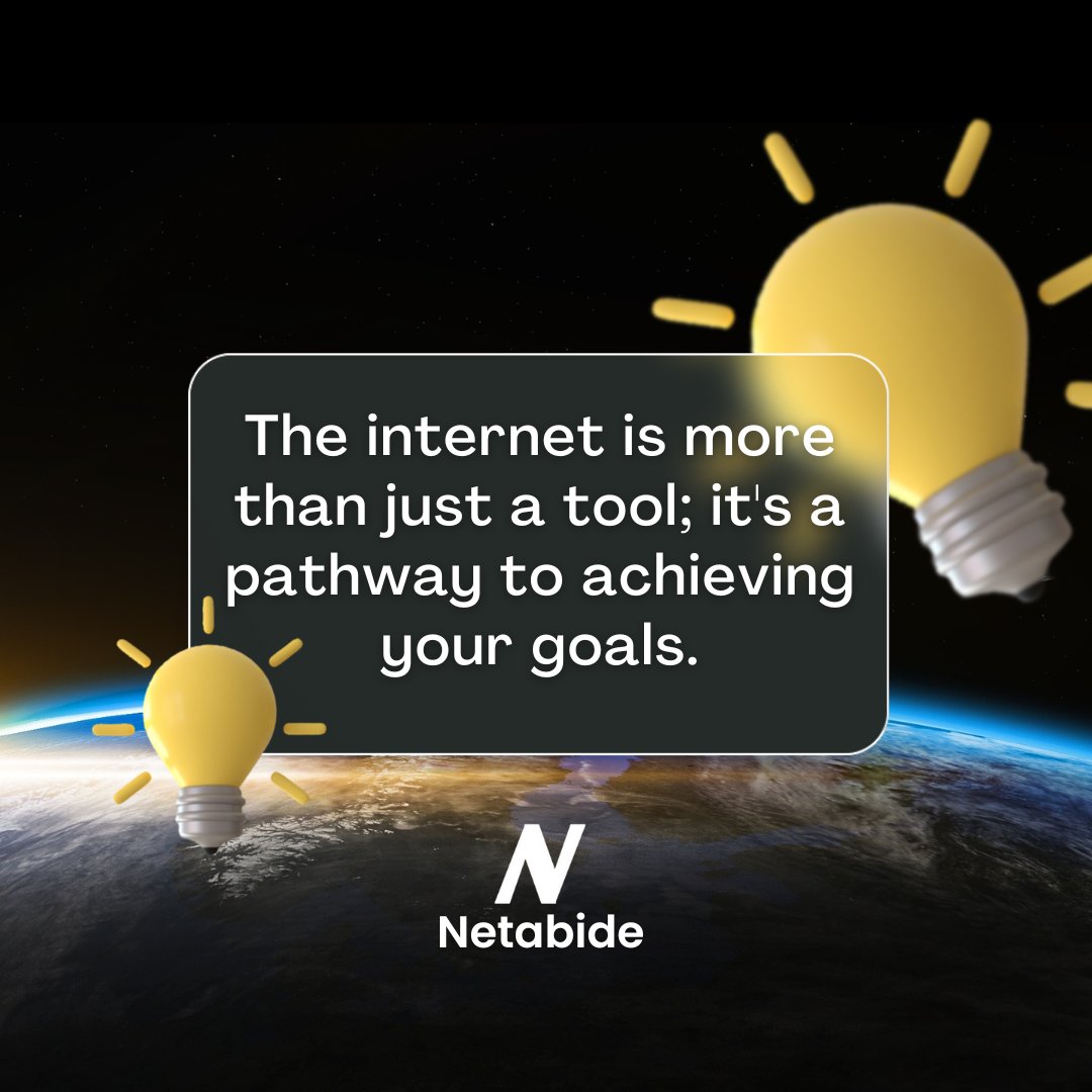 netabide's tweet photo. π‘ Embrace the future of digital success with Netabide. The internet is more than just a tool; it's a pathway to achieving your goals.
Learn how to utilize it to its full potential and transform your journey. π #DigitalTransformation #Netabide https://t.co/GMbpRqPDBY
