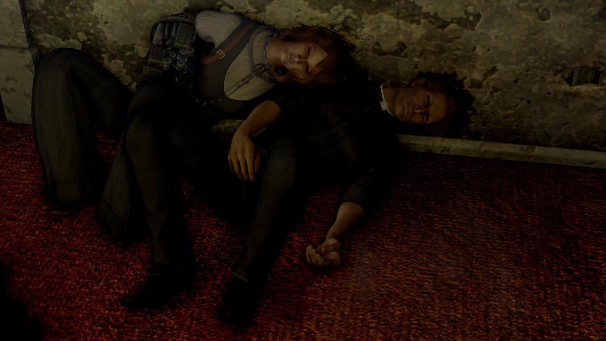 ViciousSarr's tweet photo. No worries- they're just 'sleeping.'
When typing "Killall" to eliminate actual enemies, so I could test a custom follower recruitment uninterrupted by Robobrains. Best unconscious arrangement I've had yet. #Fallout #FalloutNewVegas #Fallout3 #FalloutTTW #FalloutModding https://t.co/o8EHtIXqOD