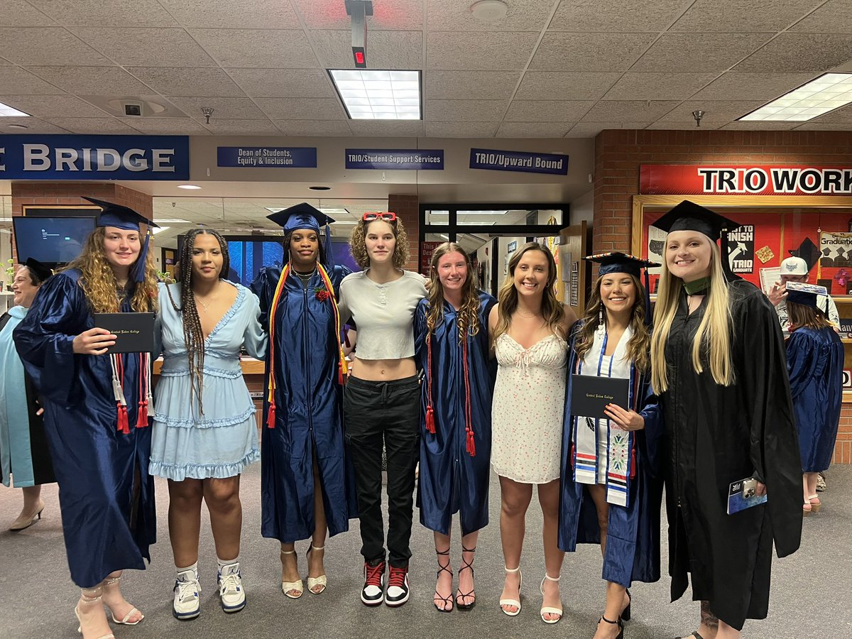 One of the proudest moments of my coaching career so far… having these 3 ladies graduate &amp; leave CLC with a scholarship to play at the next level 🏀 thank you for helping me build this program, you know I’m always a text or call away 🥲❤️ Go be great!