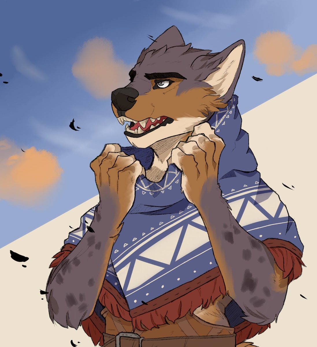hyenamancer's tweet photo. windy https://t.co/SMoieZv5zb