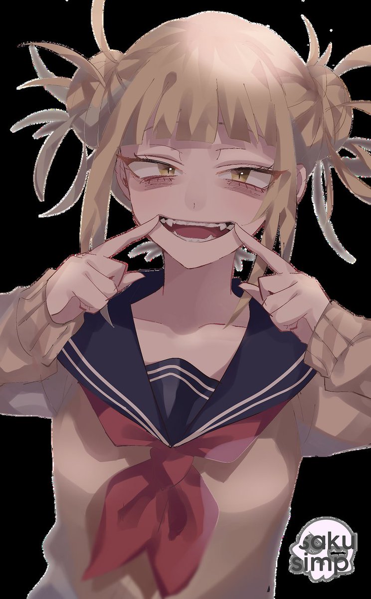 Jejejeje creo que debo de presentarme soy Toga HImiko una villana que no dudará en atacarte y aprovecharse de ti hasta corromper te y volverte mi mascota 

-Toga Himiko-
-edad 17-
-pansexual-
-villana-
-soltera-
-dominate a no ser que me superes-
