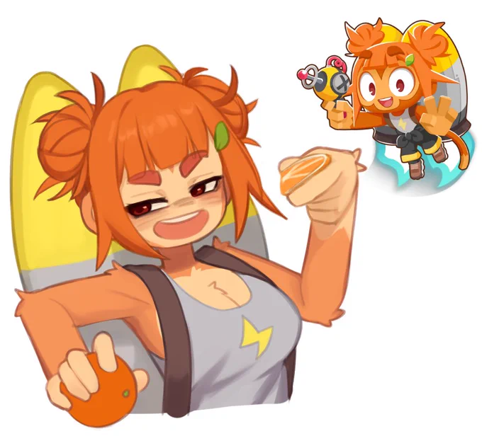 Bloons orange monkey 