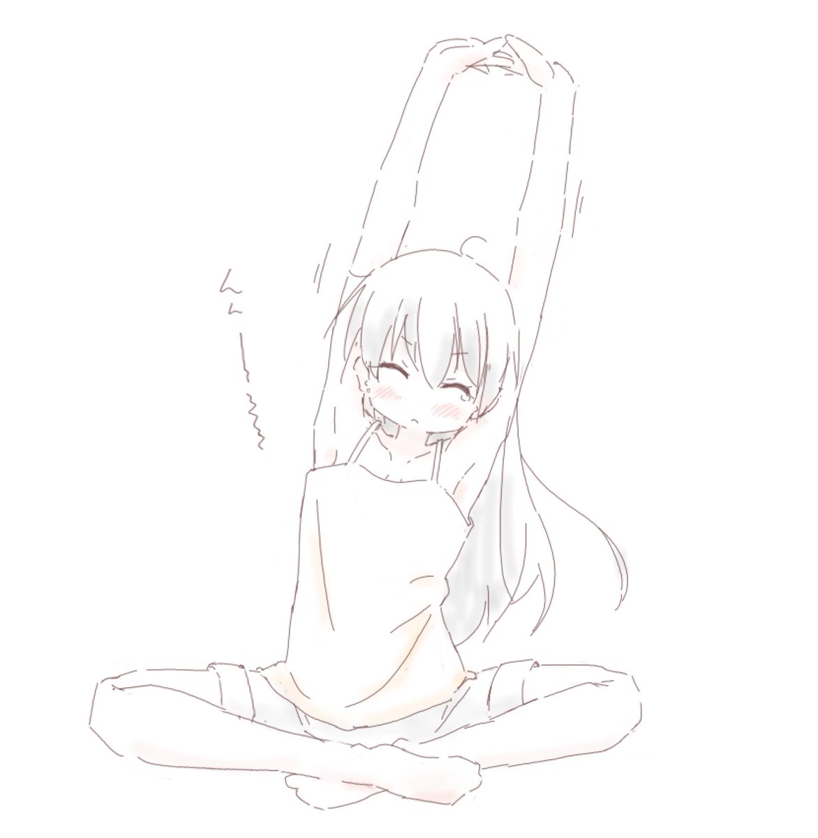「おはわき上 」|だいひのイラスト