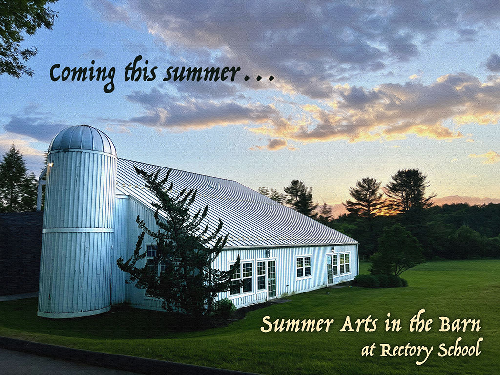 Rectory School is excited to announce Summer Arts in the Barn, a series of workshops for adults and teens offered by Rectory faculty. Choose from stained glass, photography, and writing—or participate in all three! More information to come! #rectoryschool #connecticut #newengland
