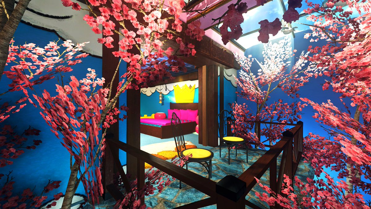 Blunderville Suite

A hotel suite for Fluffyland inspired by my bumper cars attraction. 

Located at Materia, Bismarck, Empy, W6, Apt Subdivision, Rm 6. 

Pics by <a href="/TeigeZuHeltzer/">Teige</a>

fluffylandpark.carrd.co

#ffxivfluffyland #FF14Housing #FF14ハウジング #FFXIV #HousingEden #hgxiv