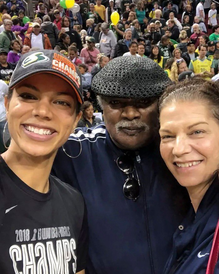 Last November, <a href="/LVAces/">Las Vegas Aces</a> forward Alysha Clark wrote a piece dedicated to her Pops.❤️ "The one person who always believed in me and my ability was my Pops. (To the point where I had to bring him back to the reality of my actual situation hahaha!)⁠
⁠
His support kept me wanting to