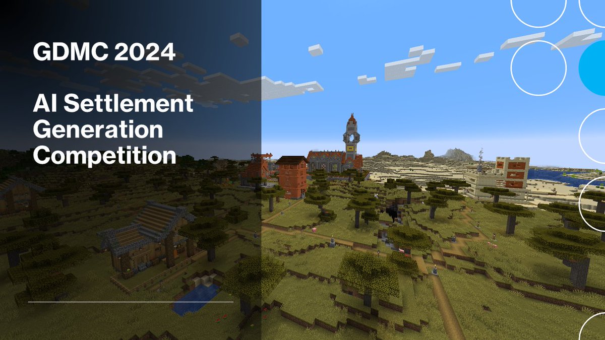 Generative Design in Minecraft Competition (GDMC) tweet media