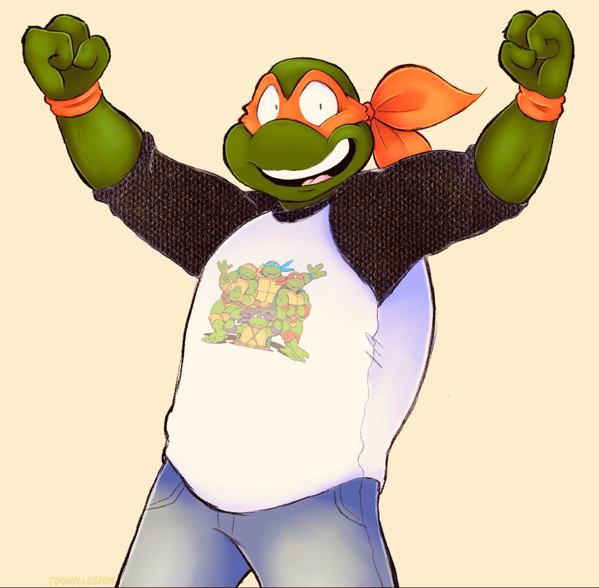 toonillusion's tweet photo. I wish I posted this sooner, but I got to see @CamClarkeVoices @yakkopinky Barry Gordon and @IBTALKN at #ironcitycomiccon2024 last weekend!

#tmnt #teenagemutantninjaturtles #leonardo #raphael #donatello #michelangelo #tmnt1987 #fanart #cartoons #80s https://t.co/EDsCnOuL0l