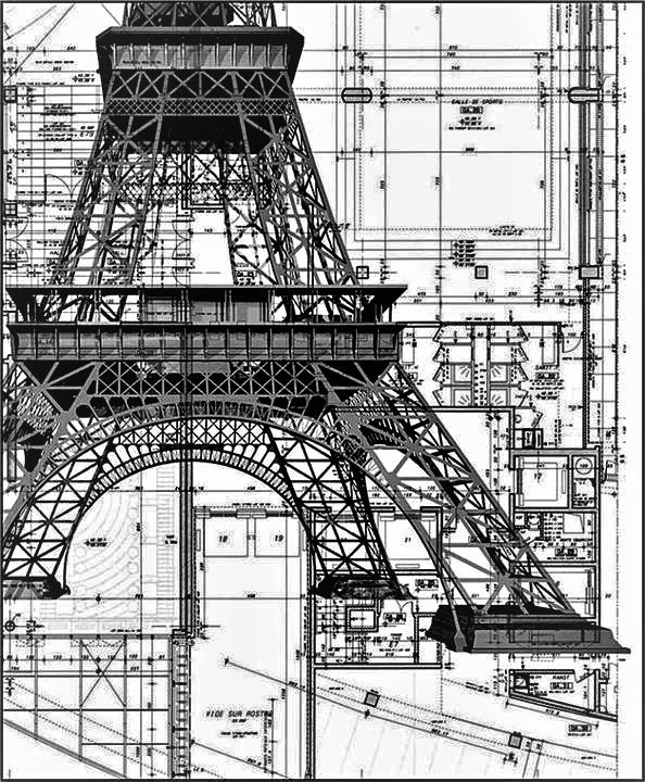 CIVoficial's tweet photo. Construcción  de la torre Eiffel (París 1887-1889) en cifras: 18.038 piezas metálicas, 5.300 planos de taller, 50 ingenieros y delineantes, 150 obreros en la fábrica de Levallois-Perret, entre 150 y 300 obreros en la obra, 2.500 000 remaches,7.300 tn. de hierro, 60 tn de pintura. https://t.co/sPA1lg5rM5