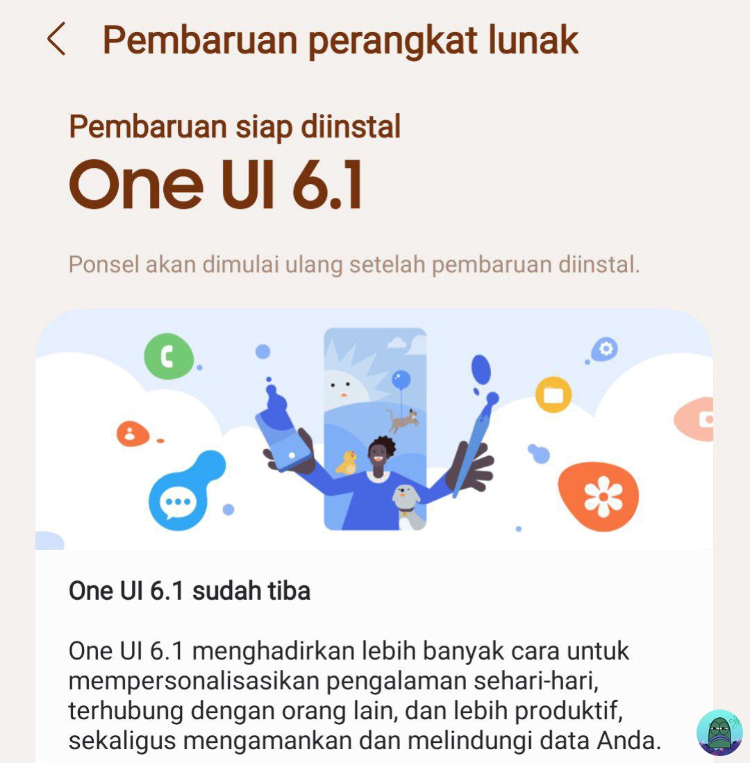 tanyakanrl's tweet image. 💚 INFO DONG SENDER BARU UPDATE ONE UI 6.1 SAMSUNG, APA AJA YANG BARUUUU??