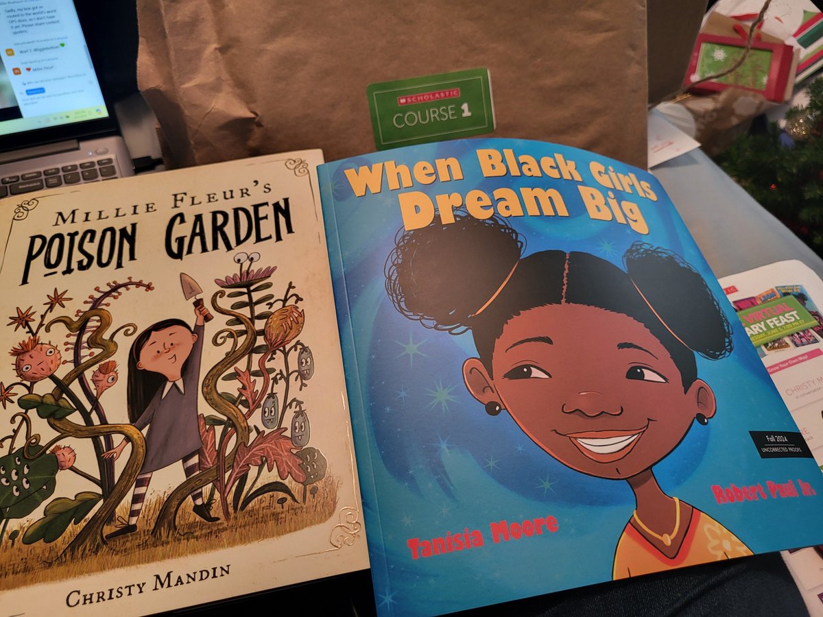 muellerspace's tweet photo. Thanks @Scholastic for the #VirtualFeast! I love getting to hear the inside information. https://t.co/vn9yzBXnel