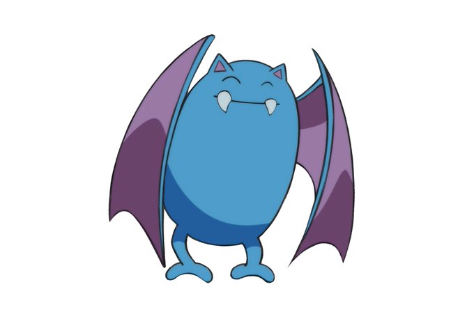 笑顔のゴルバット(模写) 