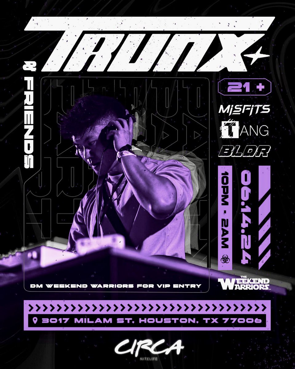 MY FIRST HEADLINE SHOW!! AT CIRCA HOUSTON!! SEE YOU JUNE 14TH 🙂