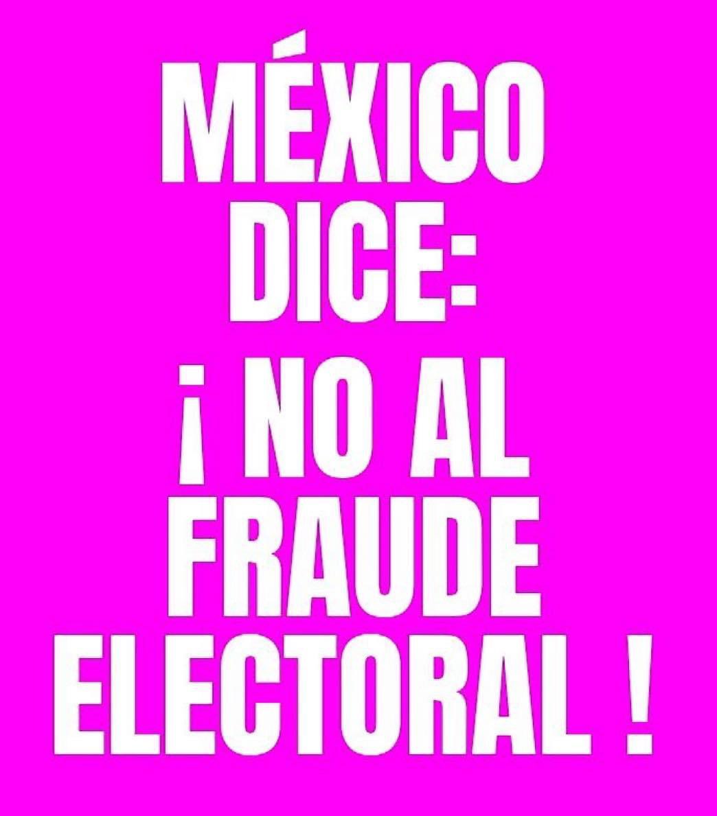 Rodrigo71695360's tweet photo. Soy mexicano y levanto la voz, NO AL FRAUDE ELECTORAL., Fuera NARCOMORENA, Xóchitl y Santiago el pueblo los respalda defiendan lo que por derecho les corresponde @XochitlGalvez @ChumelTorres @latinus_us , @lopezdoriga @aristeguicnn @CiroGomezL @STaboadaMx https://t.co/R4fd9BOGl5