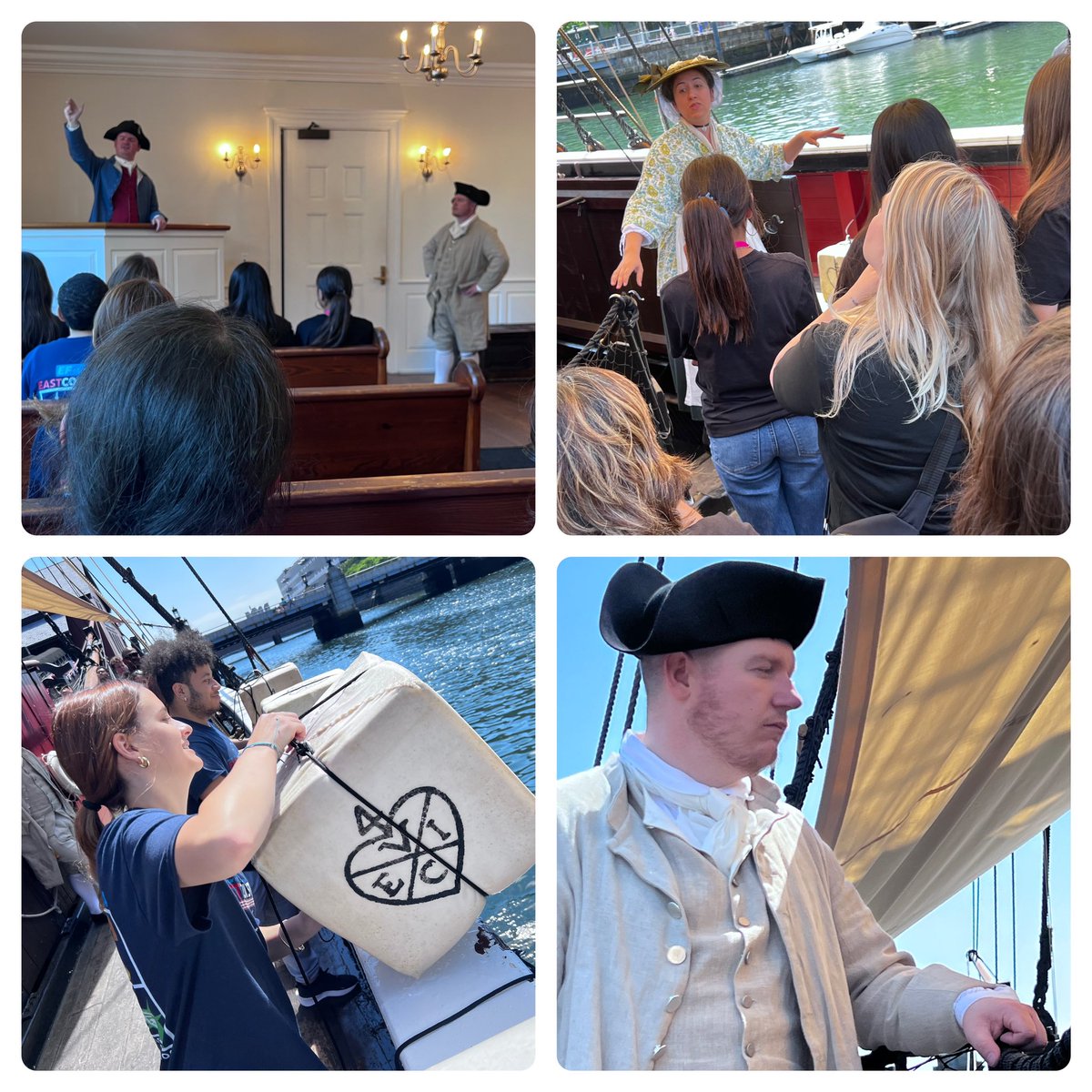 MrNesossi's tweet image. Awesome first day in Boston! Got to #SpillSomeTea, see the site of the Boston Massacre, the Old North Church where Revere hung lanterns, &amp;amp; had Lobstaaahhh Rolls for days baby! 🦞 @EFtours 

Full agenda tomorrow! More history awaits. 🇺🇸 @katyisd #KatyISDSummer