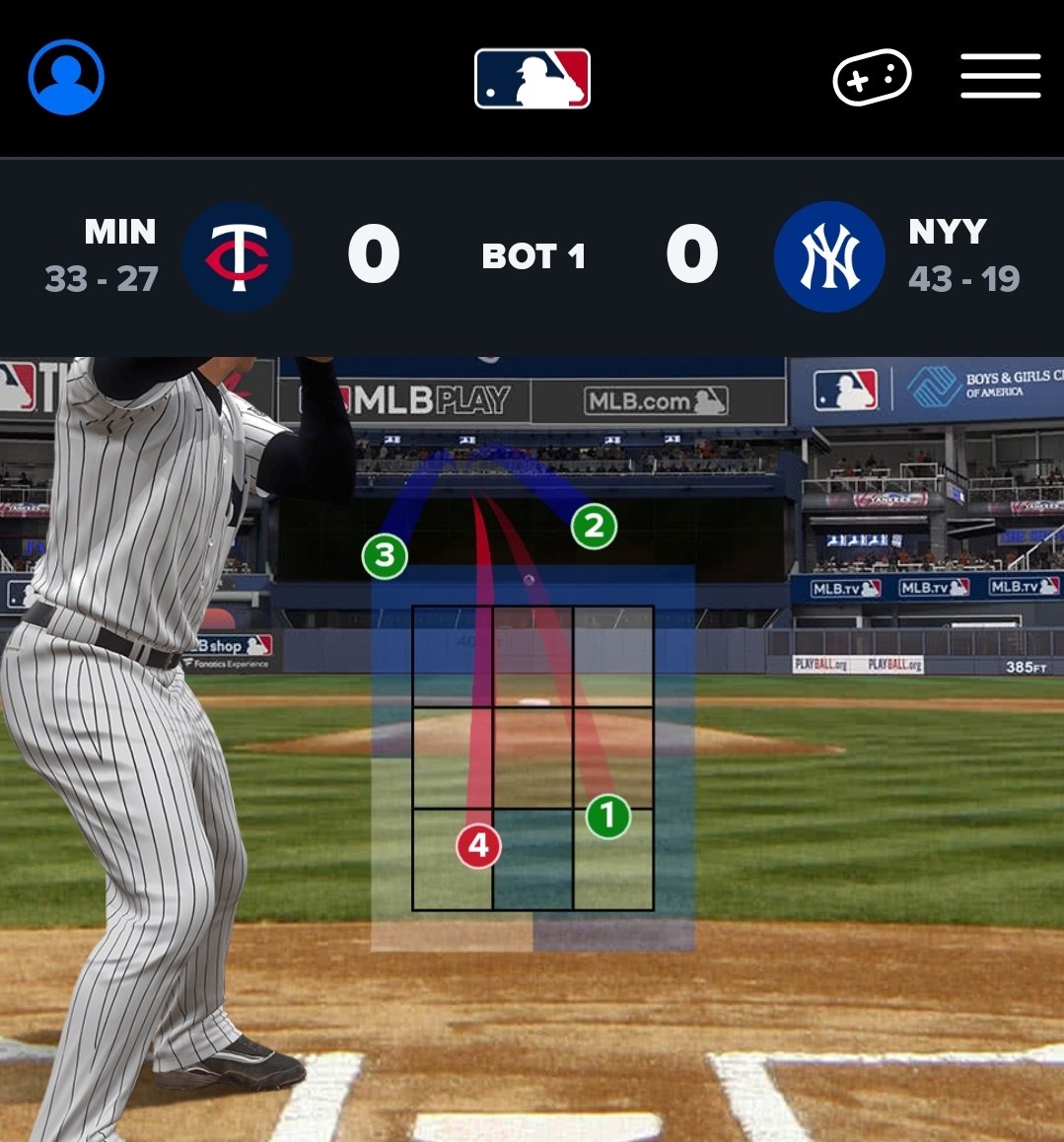 Home plate umpire Vanover filling the gap left by Angel Hernandez's retirement with the first pitch called a ball. #TwinsVsYankees #MNTwins #RoboUmps