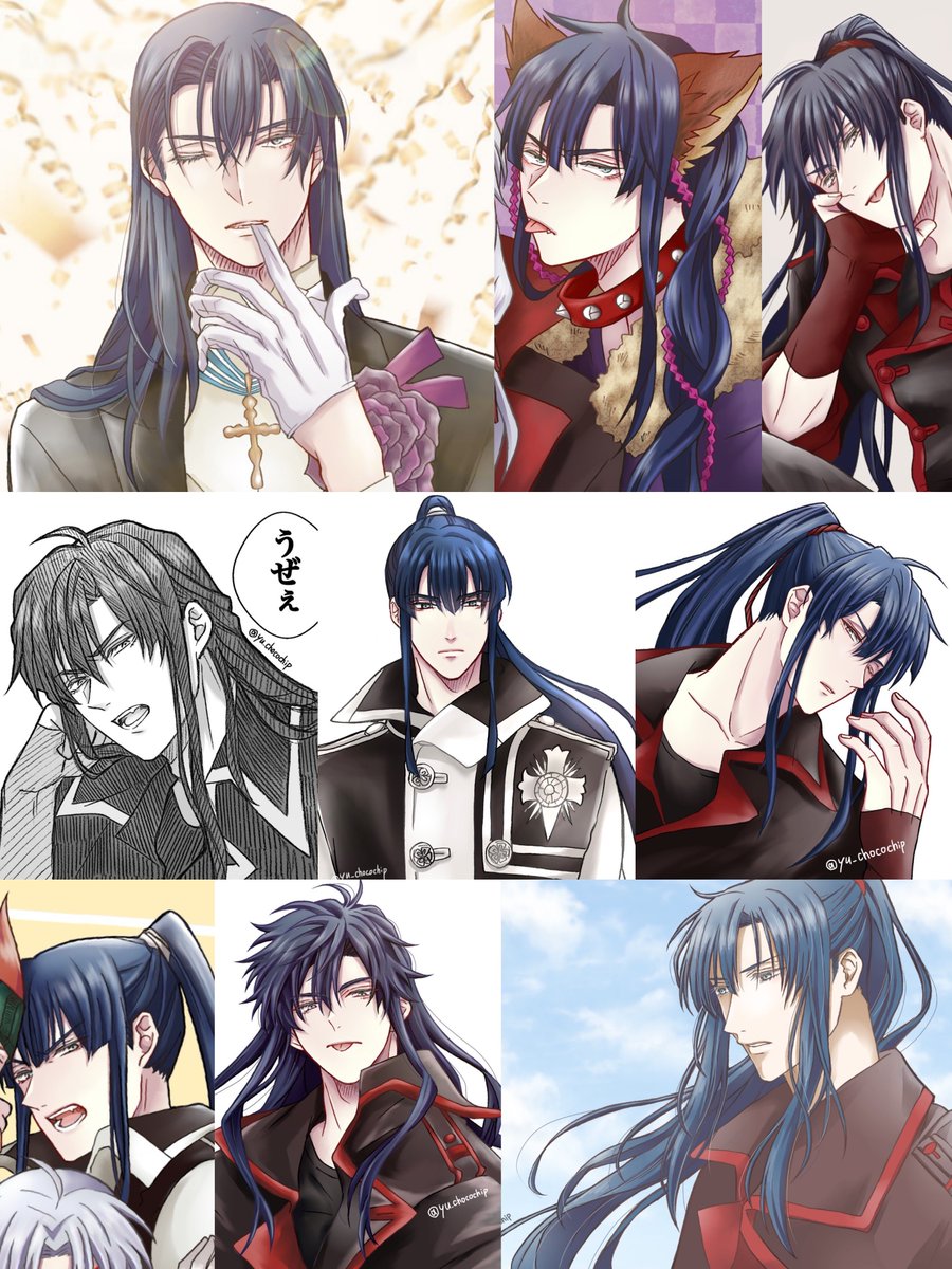 #神田ユウ生誕祭2024
#神田ユウ誕生祭2024
#Dグレ20周年
過去絵でもお祝い🥂
神田さんお誕生日おめでとう🎉✨
初恋はずーっと貴方だよ