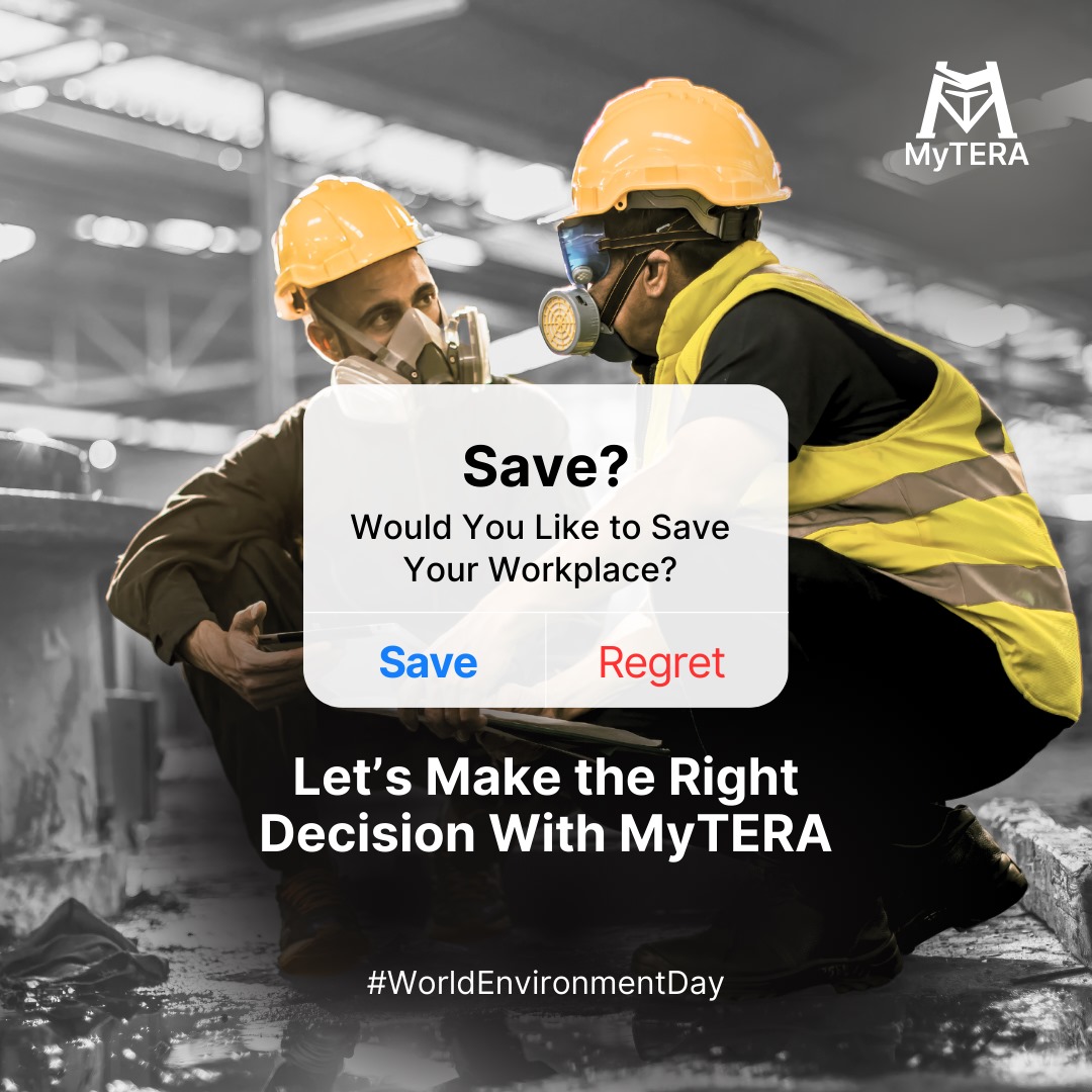 MyTERA365's tweet photo. This #WorldEnvironmentDay, #MyTERA is proud to promote sustainable workplace health and safety.
Let's work together to create safer and healthier environments for all.
Visit https://t.co/oScGeNJ4cf for more information.
#OccupationalHealth #IndustrialHygienist #WorkplaceSafety https://t.co/DBbxxoMeqt