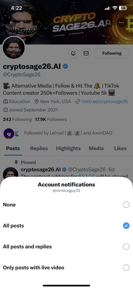 mrniiceguy33's tweet photo. @CryptoSage26 https://t.co/xwTjv77DmF
