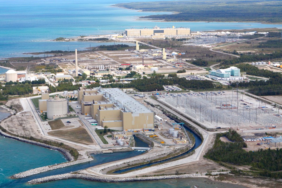 cadlam's tweet image. Not really a milestone, but a staggering statistic:

@Bruce_Power, the most productive thermal power plant on earth, has now produced, as of the end of 2023, 1,564.6TWh of electricity. 

It was the first plant to hit 1PWh, ahead of Gravelines in France, and once uprated to over…