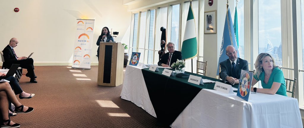 Tereza Kasaeva (@terezakasaeva) on Twitter photo Revved up after excellent discussions at 1st meeting of #UN Alliance of Countries on Fight Against #TB hosted by 🇳🇬. Spotlight on new #TB vaccines w/inspiring opening by 🇳🇬 Charge d’Affaires, presentations from <a href="/WHO/">World Health Organization (WHO)</a> & <a href="/IAVI/">IAVI</a>+ interventions from <a href="/StopTB/">Stop TB Partnership</a> & 2 TB advocates. #EndTB Revved up after excellent discussions at 1st meeting of #UN Alliance of Countries on Fight Against #TB hosted by 🇳🇬. Spotlight on new #TB vaccines w/inspiring opening by 🇳🇬 Charge d’Affaires, presentations from <a href="/WHO/">World Health Organization (WHO)</a> & <a href="/IAVI/">IAVI</a>+ interventions from <a href="/StopTB/">Stop TB Partnership</a> & 2 TB advocates. #EndTB