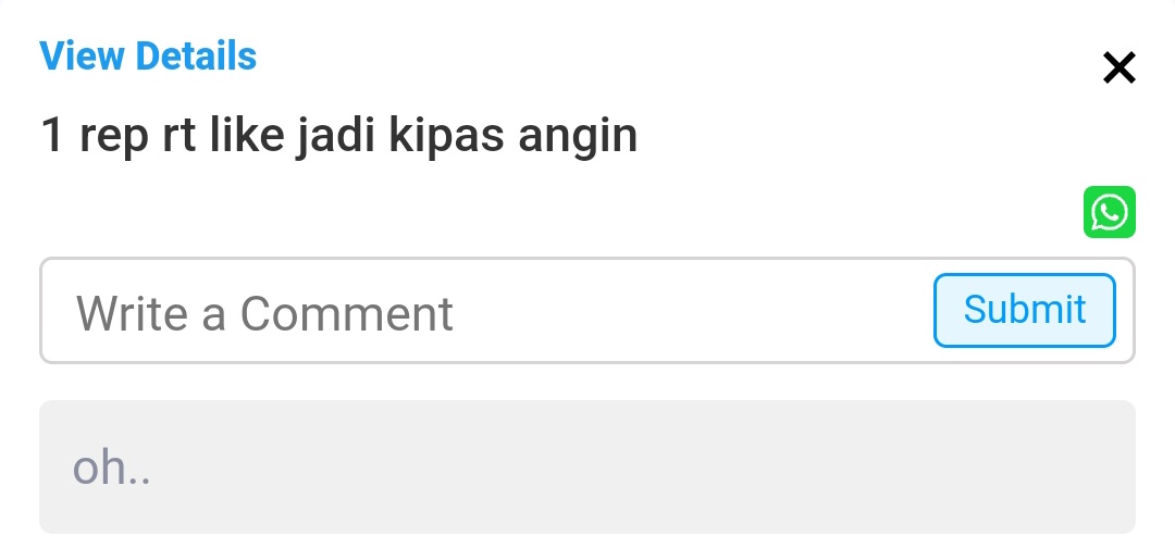 gw naikin ke 15 ya, mosok jd kipas angin sih