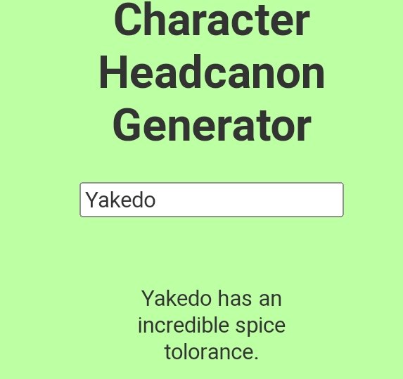 Perks of being a fire type.

And a good cook.