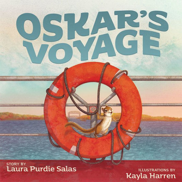LauraPSalas's tweet photo. Adorable juvenile chipmunk out back this week. I'm calling him--of course--Oskar โค๏ธ #minnesotahistoricalsocietypress #kaylaharren #kidlit #boatnerds #picturebook https://t.co/aev2Hbxznn