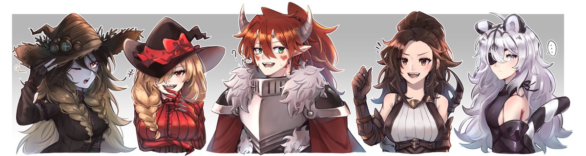 oc(paladin boy) and npc(girl) #dndart #ocart #dnd