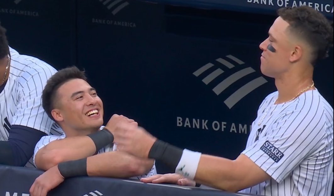 HoodieFrazier's tweet photo. volpe with his dad judge and uncle juan like this is literally my family https://t.co/9MfFCNJpOP
