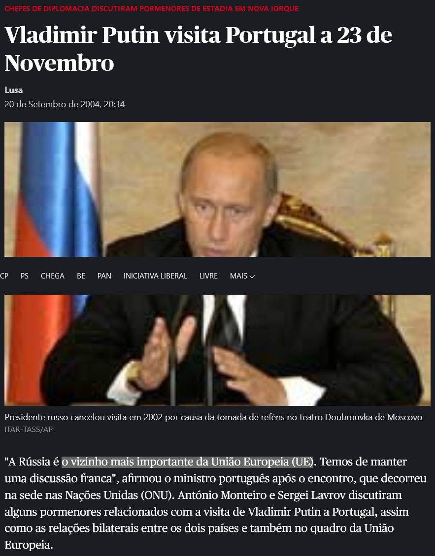 artigo464's tweet photo. No início do milénio Putin e os seus oligarcas com as políticas austeritárias eram fixes para a UE, enquanto o PC denunciava as suas políticas do governo no jornal Avante!. E os "putinista" somos nós?

Artigo de 27 de janeiro  de 2005:
https://t.co/H61RvC5WJs https://t.co/qZIzZ42A03