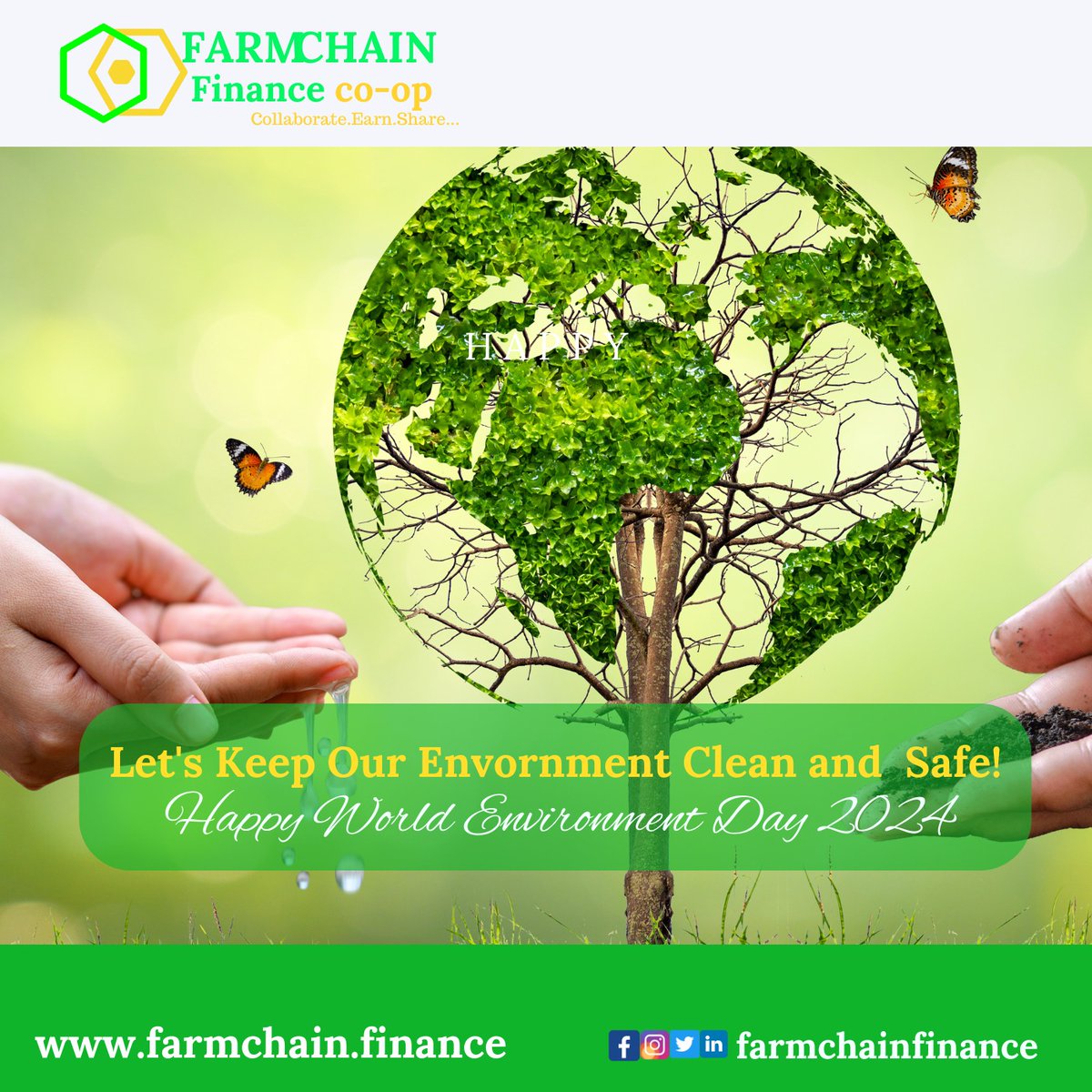 Farmchainfinanc's tweet photo. It was Another Environment Day!
We cease this opportunity to show our support to all ongoing efforts to make our environment a safe haven for life ecosystems π π π³πΊπ»πΏοΈπ§¬π¨βπ©βπ§π¨βπ©βπ§βπ¦π¨βπ©βπ§βπ§
Happy #WorldEnvironmentDayβ2024
#farmchainfinance @OfficialSiban https://t.co/PQTIXra9H9