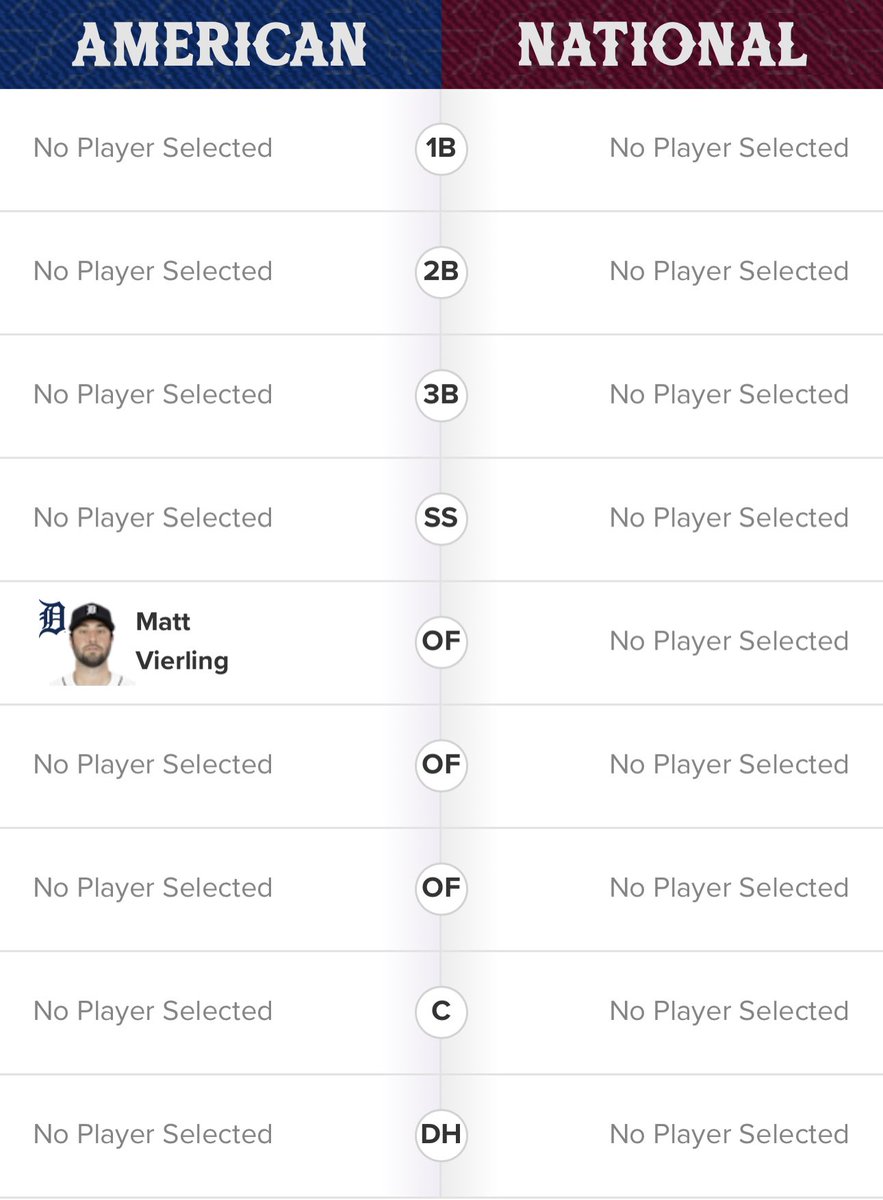 Day 1 of #VierlingASG 2.0!
Don’t forget to vote!

He’s actually having a really good year and should get votes based on his own merit, but we shall continue to push the agenda and finish the job!!