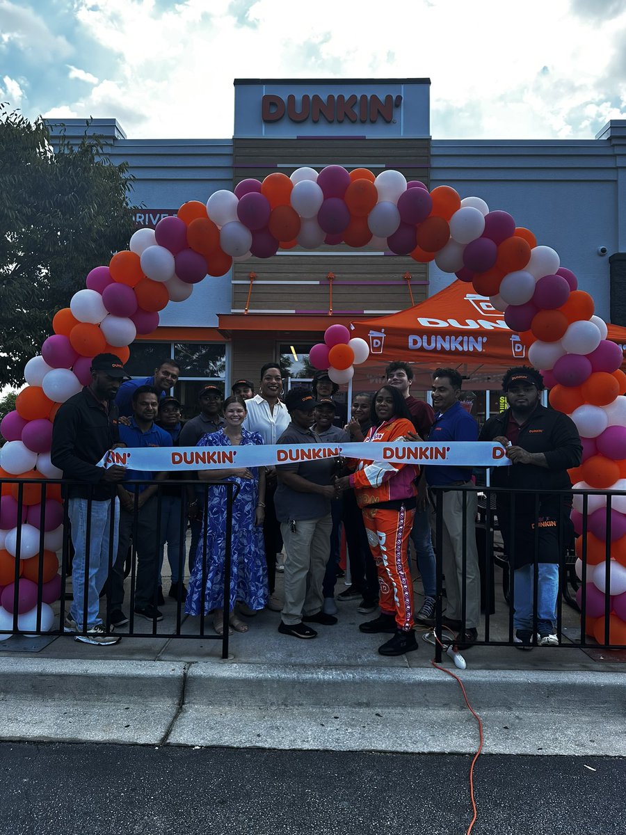 MayorJohnson85's tweet photo. Another great day in Augusta. I spent the morning at the #StrongAugusta Symposium.
My team was also able to attend the grand reopening celebration of Dunkin Donuts on 3668 Wheeler Road. https://t.co/MgkpucxqEU
