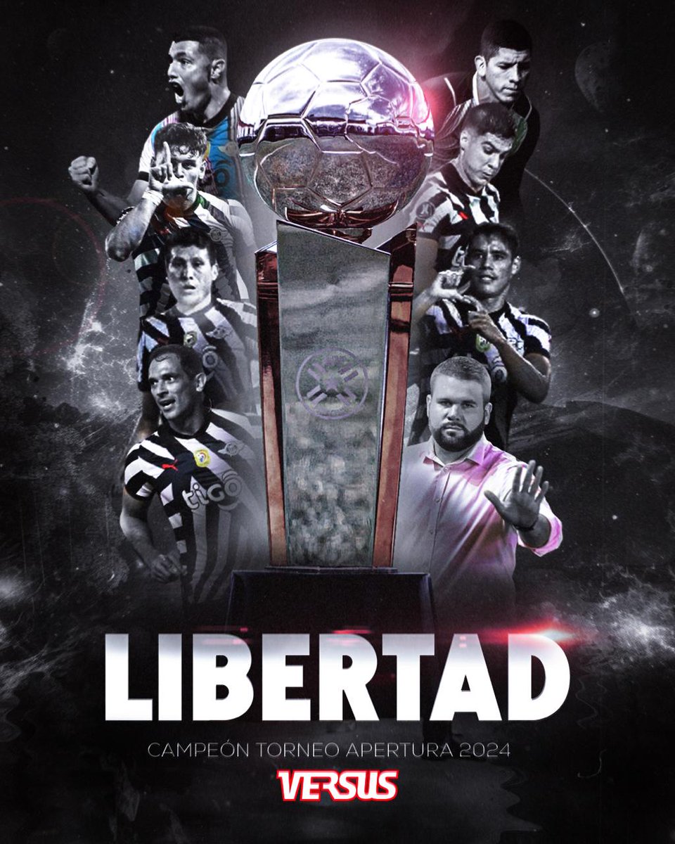 TRICAMPEONES 🏆🏆🏆🥇

Libertad superó a Olimpia por el marcador de 3-1 y se alzó con su estrella número 25 de su historia siendo tricampeón del fútbol paraguayo.

✍️El Gumarelo alcanzó los 17 títulos en el siglo 21.

¡Salud campeones! 🥂