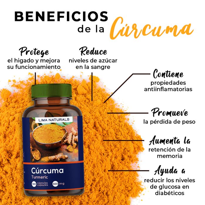 elzorrotacneno's tweet photo. La cúrcuma tiene beneficio, prácticamente para todo.
Es considerado un superalimento. https://t.co/2tH8vTaJBW