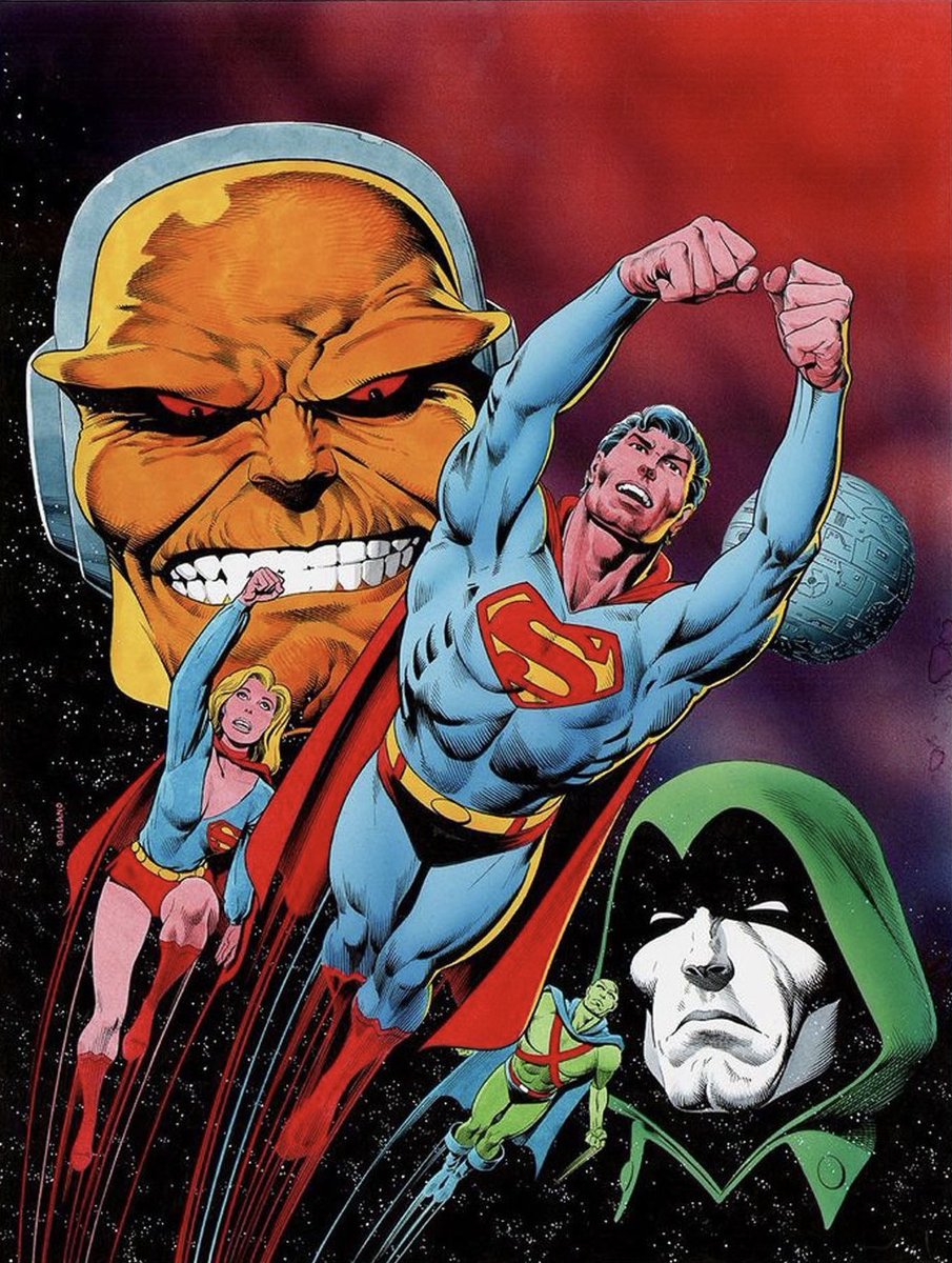 IntoWeird's tweet photo. Jaw-dropping Brian Bolland #Superman art! #dccomics https://t.co/7R1S7duW7J