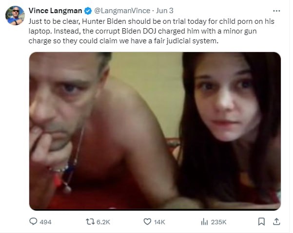 TruthThinkTank's tweet photo. From #HuntersLaptop: Nude having sex with a young girl. Other photos show her in red lingerie. In addition to his treasonous crimes selling our country out, money laundering directed to nefarious DS projects like #BioweaponsLabs in Ukraine etc, he is guilty of possessing #ChildPorn, producing #CP, pedophile sex crimes and incestuous pedophile sex with his, underage at the time, niece etc. #BidenLaptop #BidenCrimeFamily