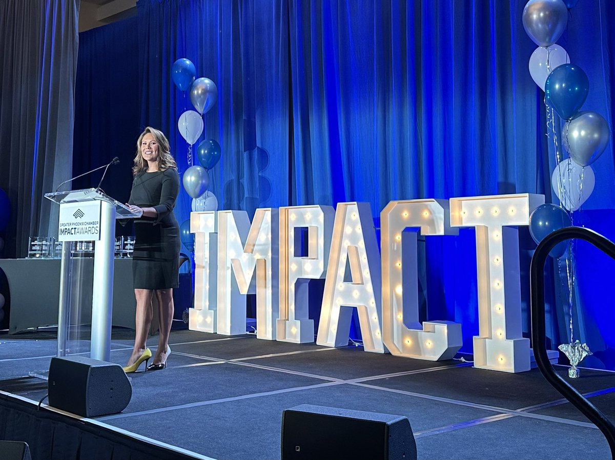 Thank you to <a href="/AraizaReport/">Vanessa Araiza</a>, Arizona’s Family and Channel 5 Anchor, for being the host at tonight’s IMPACT Awards! We are thrilled to have her be a part of #PHXIMPACT24!