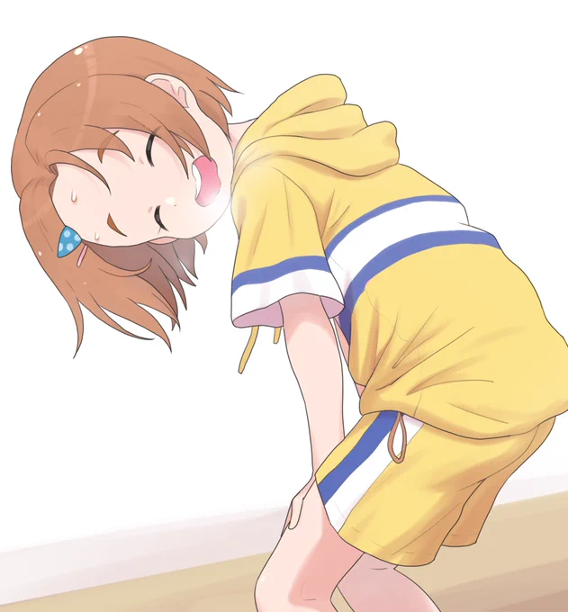 朝のトレーニングかおるちゃ 