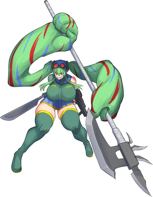 skebボツwip供養…と描き直しバージョン 