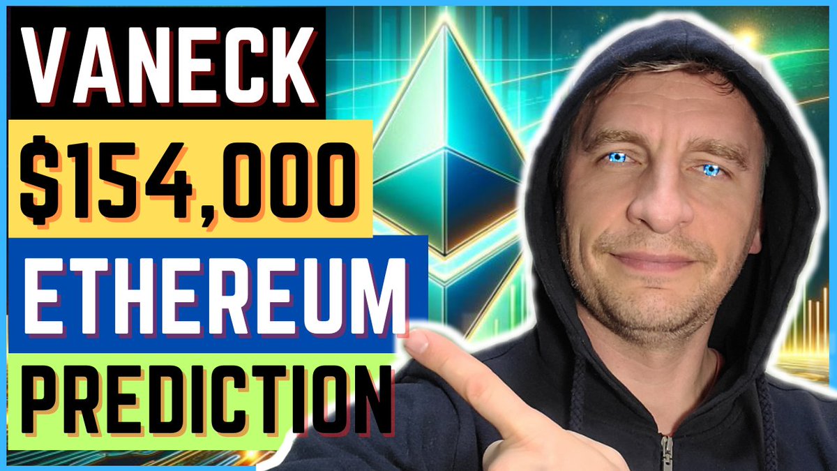 #VanEck predicts between $22,000 and $154,000 per #ETH token. Find out more in the video. youtu.be/tnajnBsVVqo