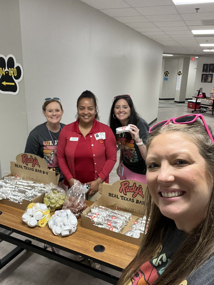 TeachLancaster's tweet photo. Thank you @GCEFCU for providing our KSAT staff breakfast tacos to get the day started! We appreciate you. @mrshaack1  @mrsklafollett #ksat2024 https://t.co/C3ePYGtSIB