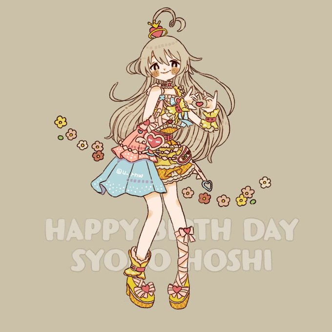 「blush happy birthday」 illustration images(Latest)